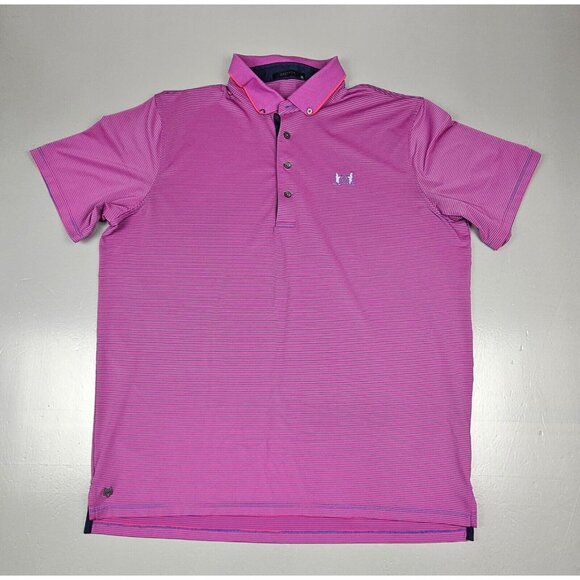 Greyson Pink Polo Shirt - Picture 1 of 7